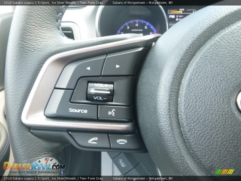 2019 Subaru Legacy 2.5i Sport Ice Silver Metallic / Two-Tone Gray Photo #20