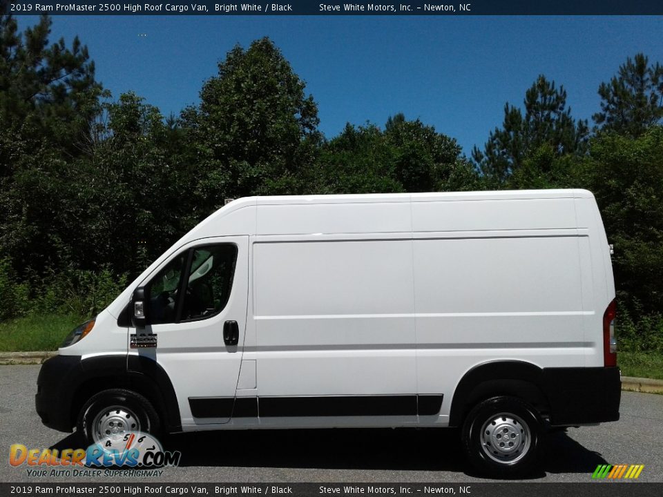 2019 Ram ProMaster 2500 High Roof Cargo Van Bright White / Black Photo #1