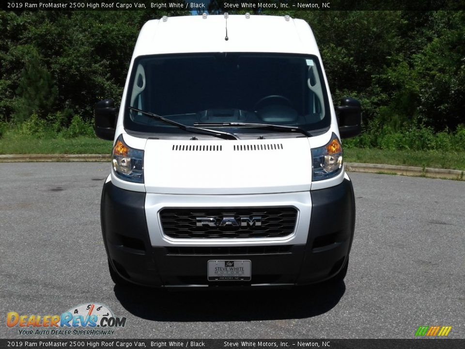 2019 Ram ProMaster 2500 High Roof Cargo Van Bright White / Black Photo #3