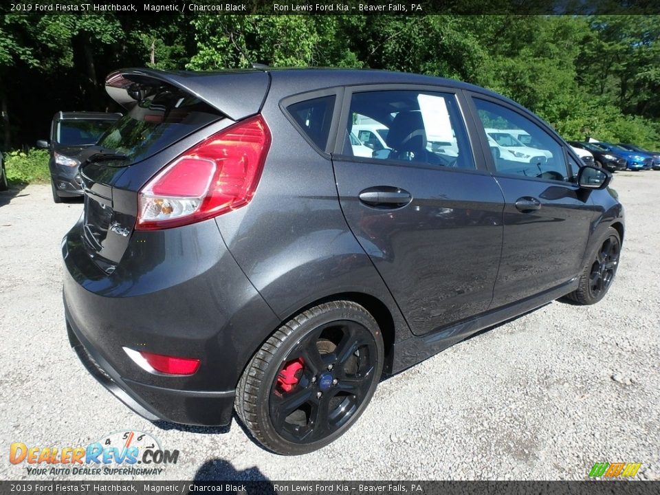 2019 Ford Fiesta ST Hatchback Magnetic / Charcoal Black Photo #2