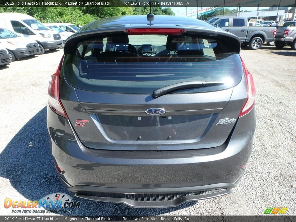 2019 Ford Fiesta ST Hatchback Magnetic / Charcoal Black Photo #3