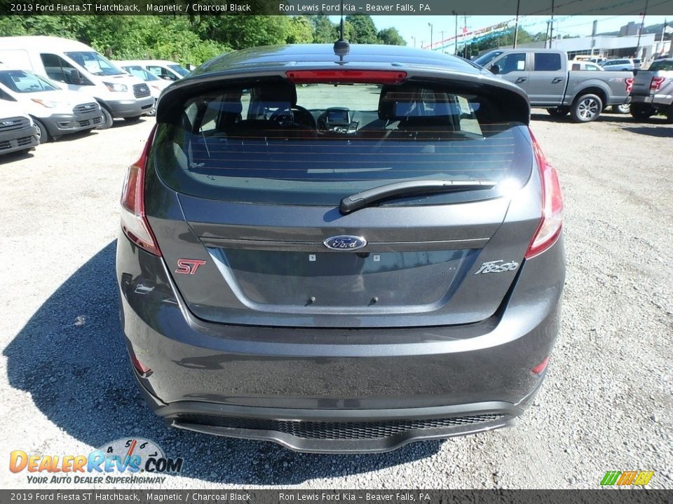 2019 Ford Fiesta ST Hatchback Magnetic / Charcoal Black Photo #5