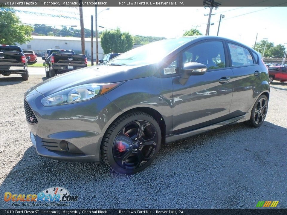 2019 Ford Fiesta ST Hatchback Magnetic / Charcoal Black Photo #8