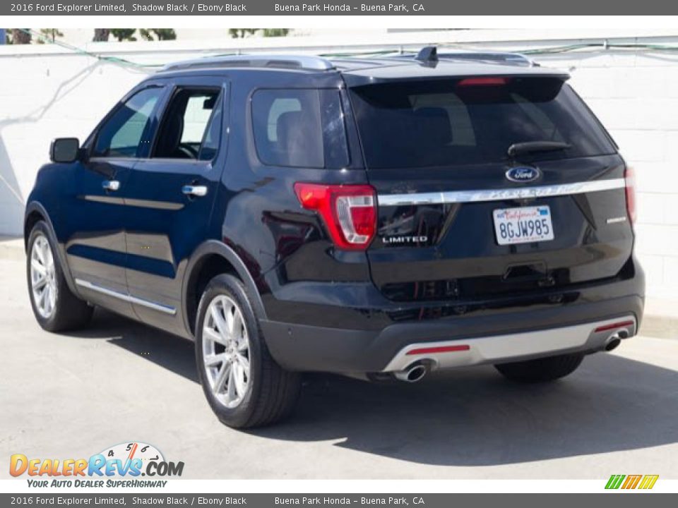 2016 Ford Explorer Limited Shadow Black / Ebony Black Photo #2