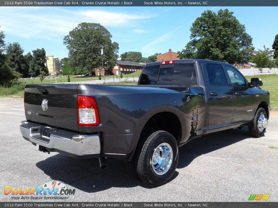 2019 Ram 3500 Tradesman Crew Cab 4x4 Granite Crystal Metallic / Black Photo #6