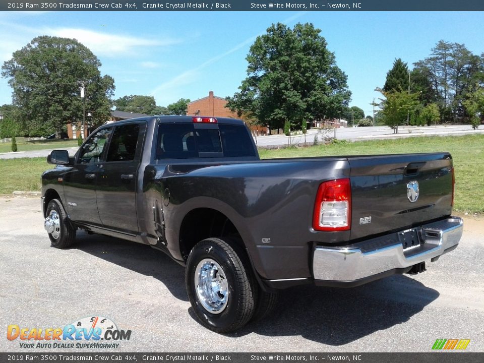 2019 Ram 3500 Tradesman Crew Cab 4x4 Granite Crystal Metallic / Black Photo #8