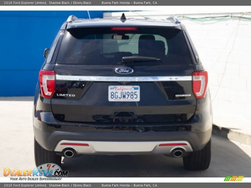 2016 Ford Explorer Limited Shadow Black / Ebony Black Photo #9