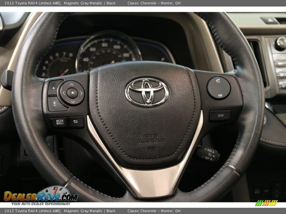 2013 Toyota RAV4 Limited AWD Magnetic Gray Metallic / Black Photo #7