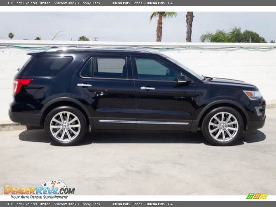 2016 Ford Explorer Limited Shadow Black / Ebony Black Photo #12