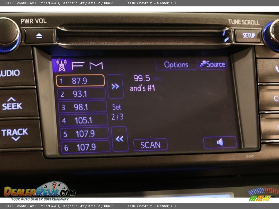 2013 Toyota RAV4 Limited AWD Magnetic Gray Metallic / Black Photo #10