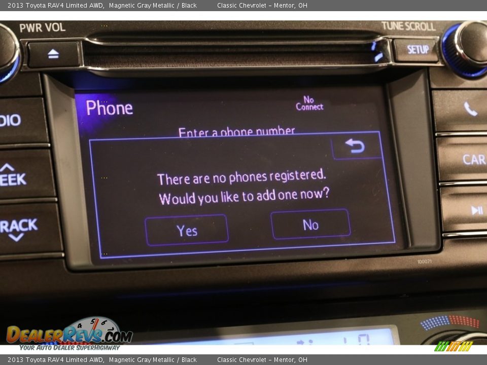 2013 Toyota RAV4 Limited AWD Magnetic Gray Metallic / Black Photo #11