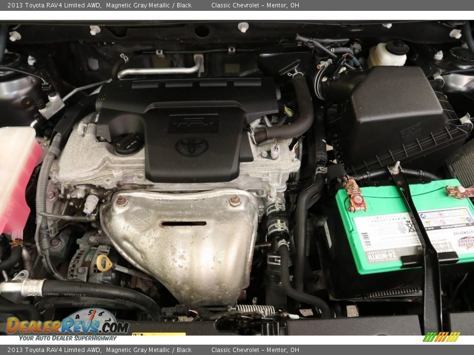 2013 Toyota RAV4 Limited AWD Magnetic Gray Metallic / Black Photo #18
