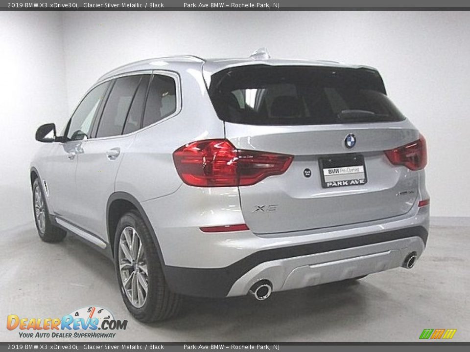 2019 BMW X3 xDrive30i Glacier Silver Metallic / Black Photo #2