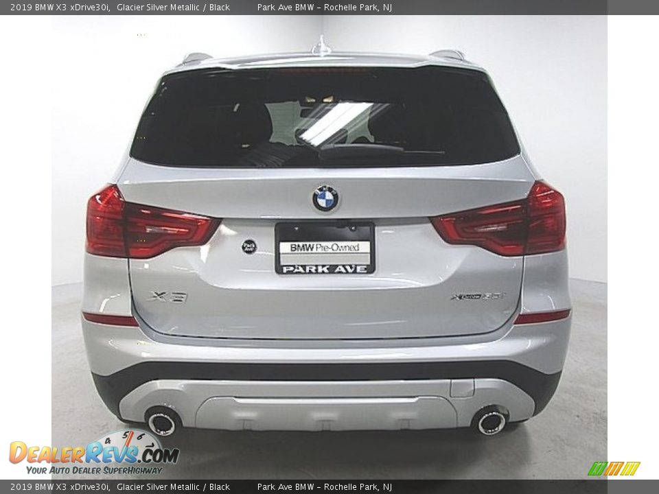 2019 BMW X3 xDrive30i Glacier Silver Metallic / Black Photo #3