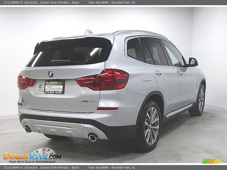 2019 BMW X3 xDrive30i Glacier Silver Metallic / Black Photo #4