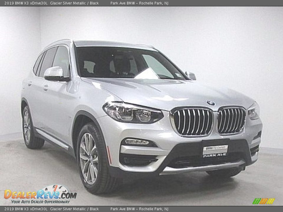 2019 BMW X3 xDrive30i Glacier Silver Metallic / Black Photo #5
