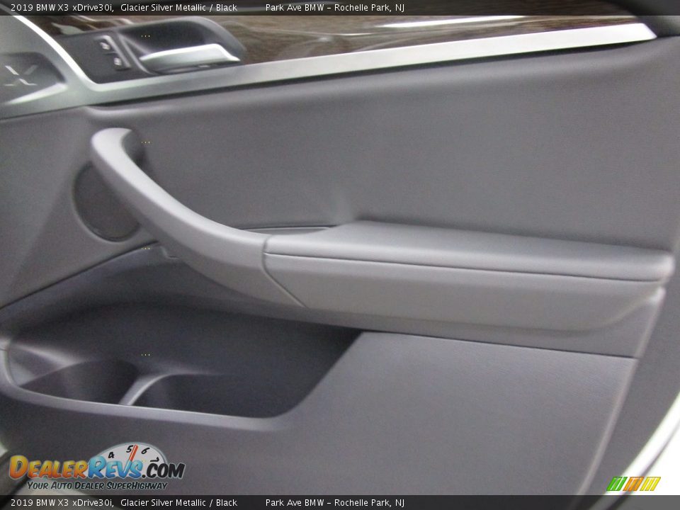 2019 BMW X3 xDrive30i Glacier Silver Metallic / Black Photo #13