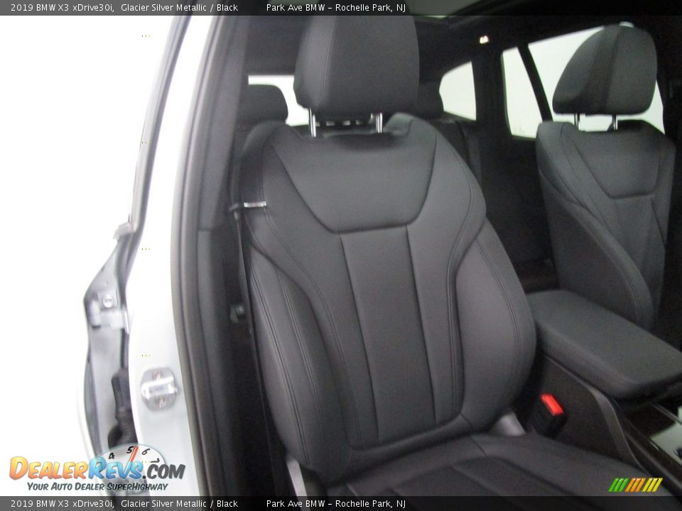 2019 BMW X3 xDrive30i Glacier Silver Metallic / Black Photo #14