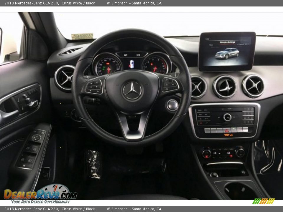 2018 Mercedes-Benz GLA 250 Cirrus White / Black Photo #4