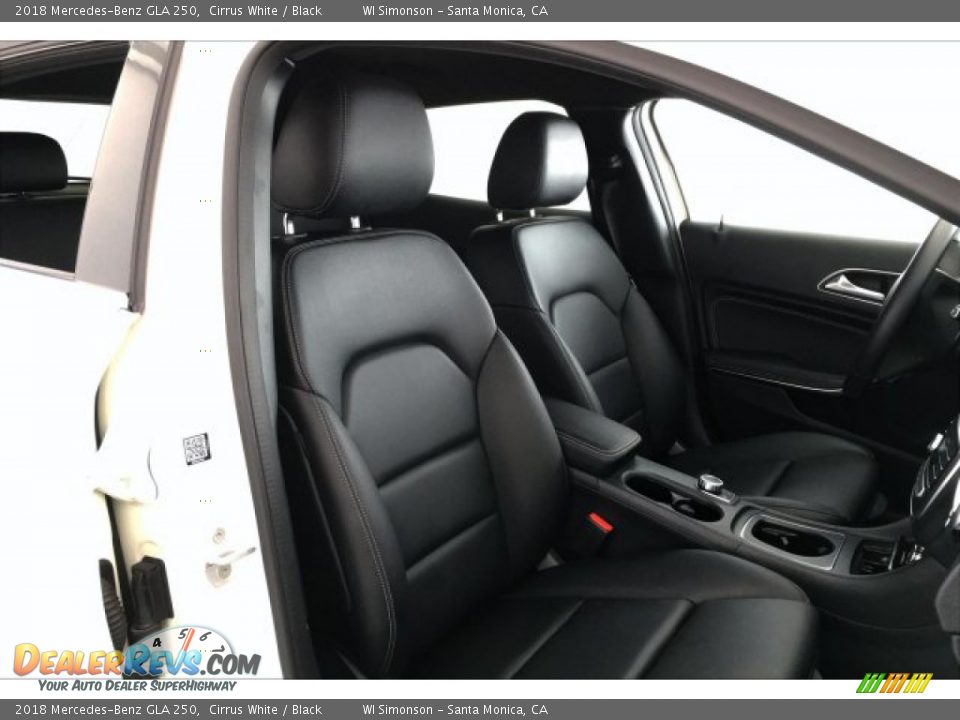 2018 Mercedes-Benz GLA 250 Cirrus White / Black Photo #6