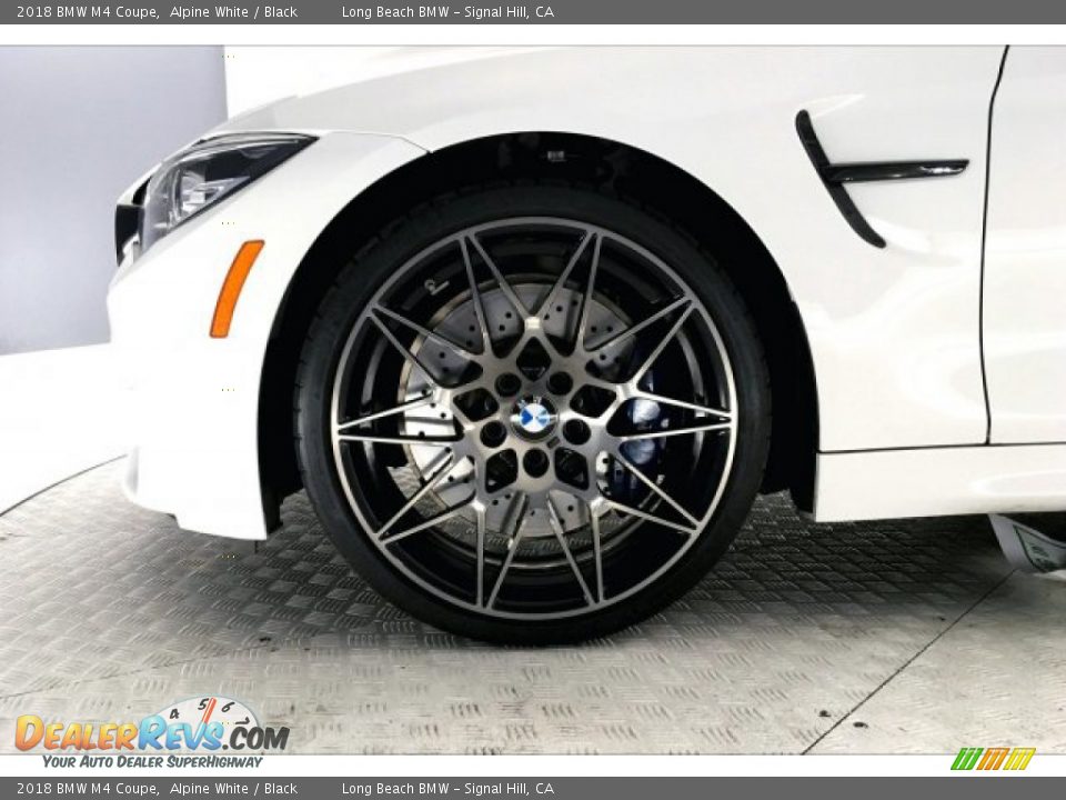 2018 BMW M4 Coupe Alpine White / Black Photo #8
