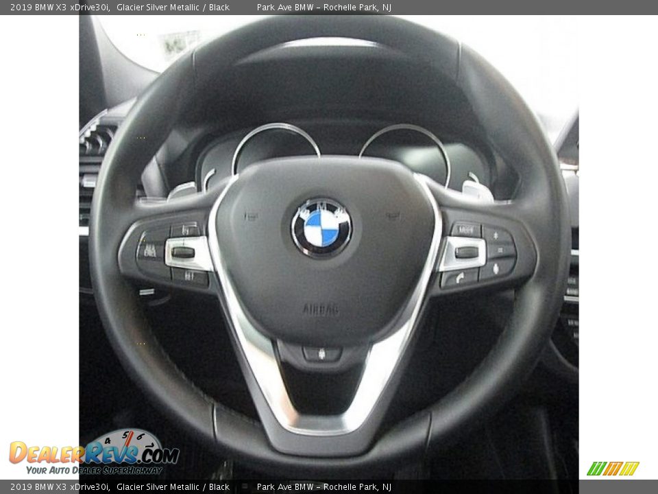 2019 BMW X3 xDrive30i Glacier Silver Metallic / Black Photo #23