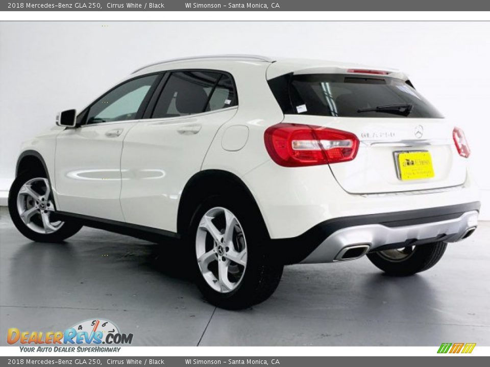 2018 Mercedes-Benz GLA 250 Cirrus White / Black Photo #10