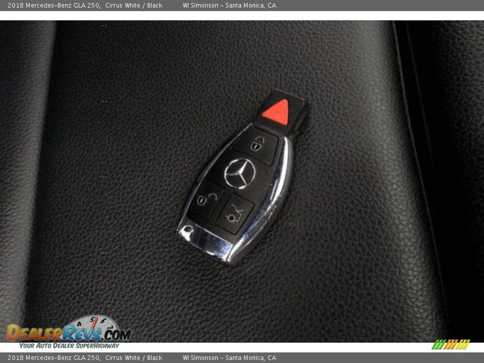 2018 Mercedes-Benz GLA 250 Cirrus White / Black Photo #11