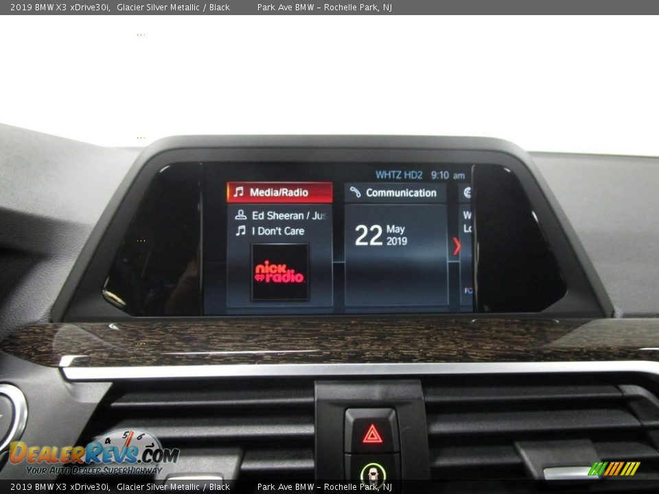2019 BMW X3 xDrive30i Glacier Silver Metallic / Black Photo #25