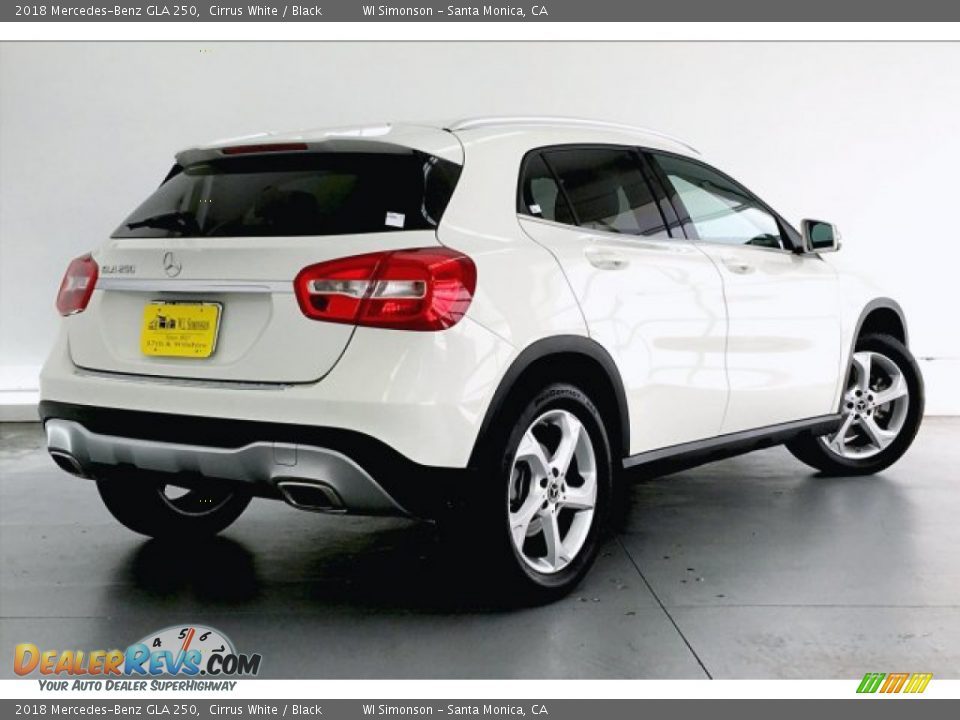 2018 Mercedes-Benz GLA 250 Cirrus White / Black Photo #16