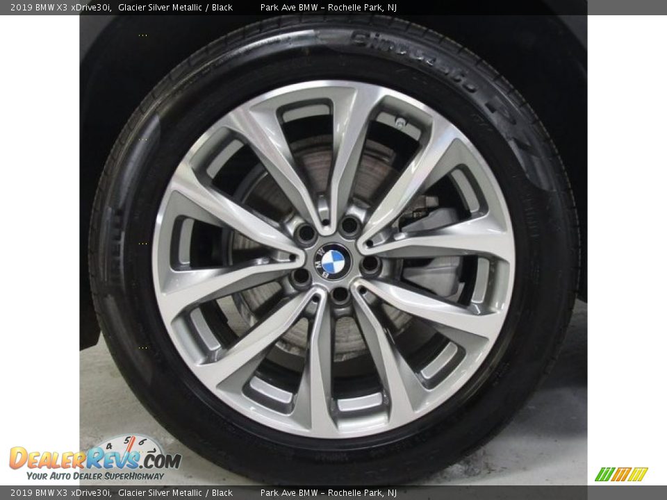 2019 BMW X3 xDrive30i Glacier Silver Metallic / Black Photo #28