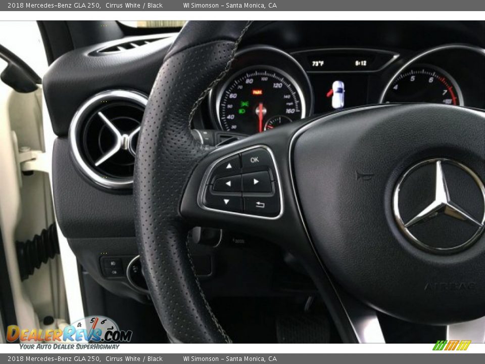 2018 Mercedes-Benz GLA 250 Cirrus White / Black Photo #18