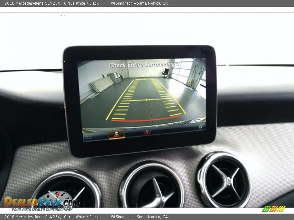 2018 Mercedes-Benz GLA 250 Cirrus White / Black Photo #21