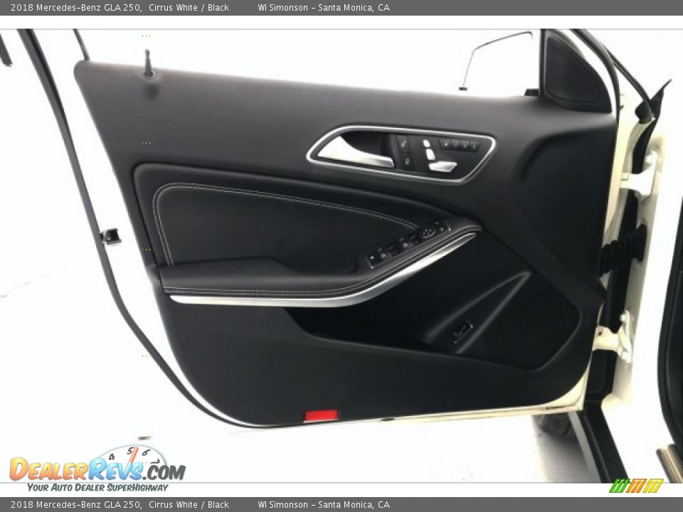 2018 Mercedes-Benz GLA 250 Cirrus White / Black Photo #25