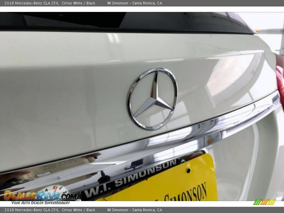 2018 Mercedes-Benz GLA 250 Cirrus White / Black Photo #27