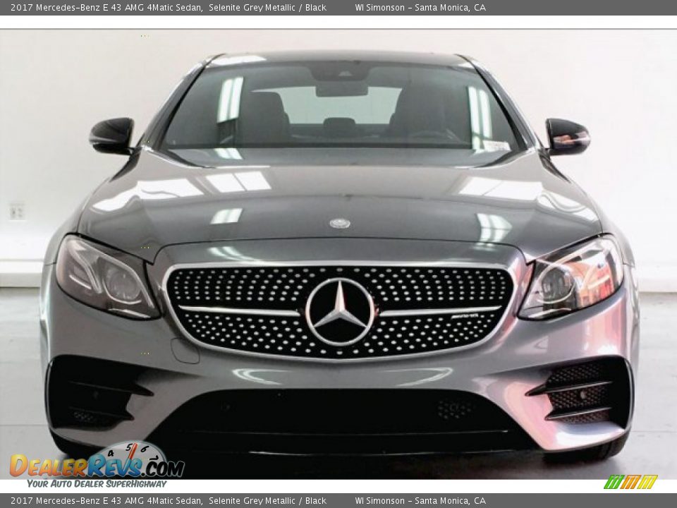 2017 Mercedes-Benz E 43 AMG 4Matic Sedan Selenite Grey Metallic / Black Photo #2