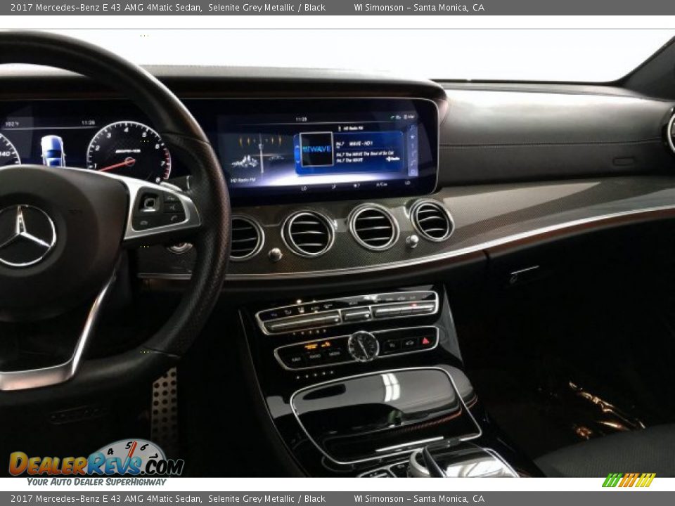 2017 Mercedes-Benz E 43 AMG 4Matic Sedan Selenite Grey Metallic / Black Photo #5