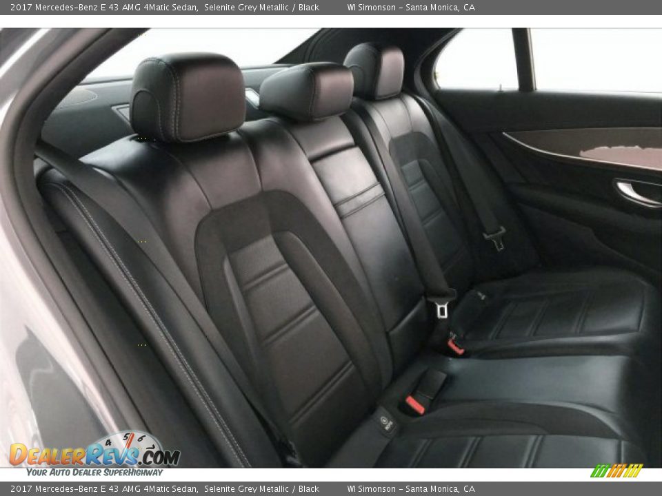 2017 Mercedes-Benz E 43 AMG 4Matic Sedan Selenite Grey Metallic / Black Photo #13