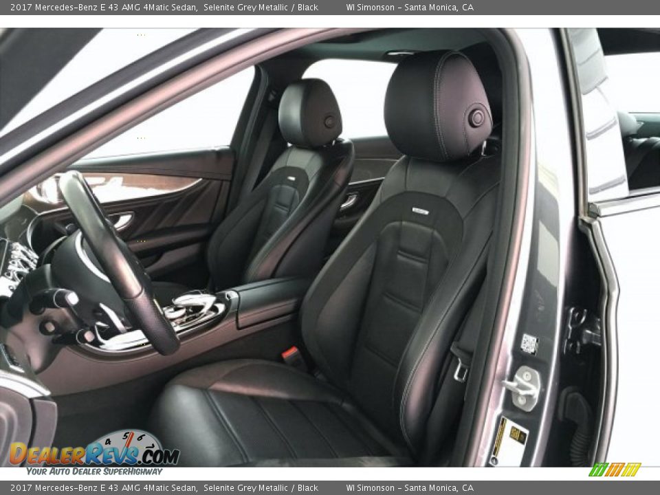 2017 Mercedes-Benz E 43 AMG 4Matic Sedan Selenite Grey Metallic / Black Photo #14