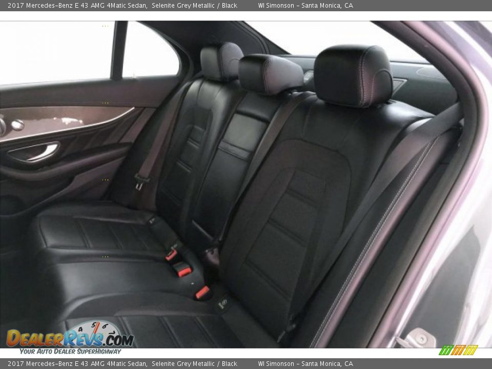 2017 Mercedes-Benz E 43 AMG 4Matic Sedan Selenite Grey Metallic / Black Photo #15
