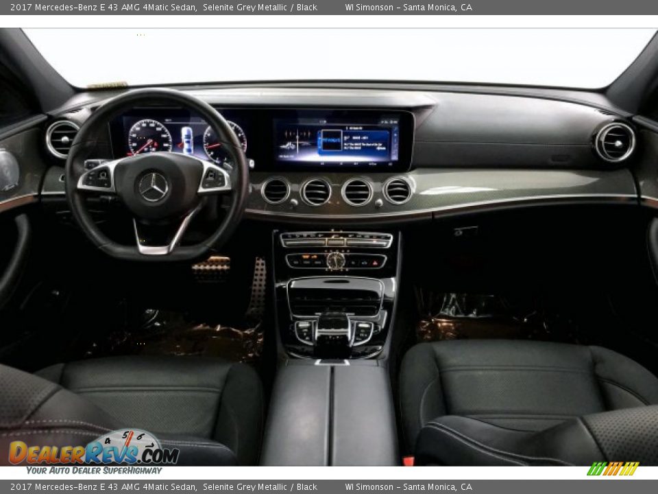 2017 Mercedes-Benz E 43 AMG 4Matic Sedan Selenite Grey Metallic / Black Photo #17