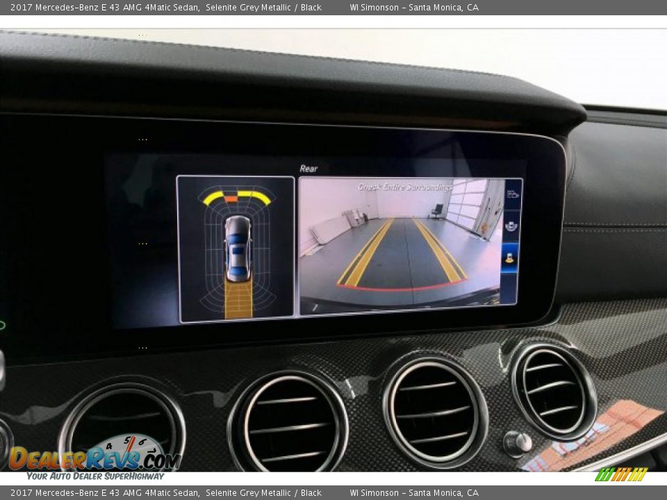 2017 Mercedes-Benz E 43 AMG 4Matic Sedan Selenite Grey Metallic / Black Photo #21