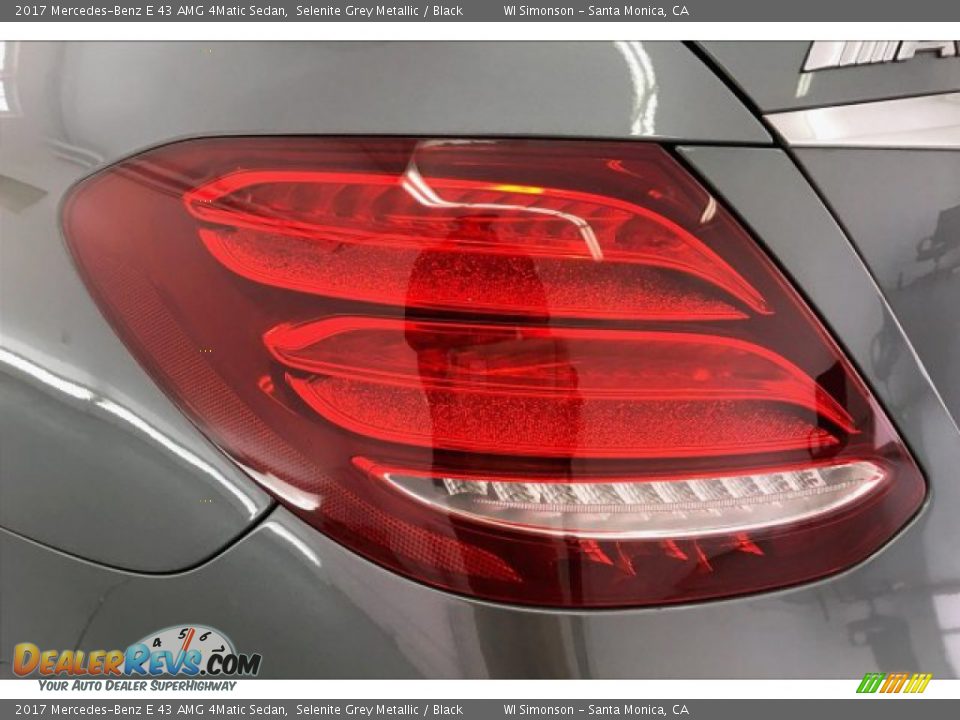 2017 Mercedes-Benz E 43 AMG 4Matic Sedan Selenite Grey Metallic / Black Photo #26