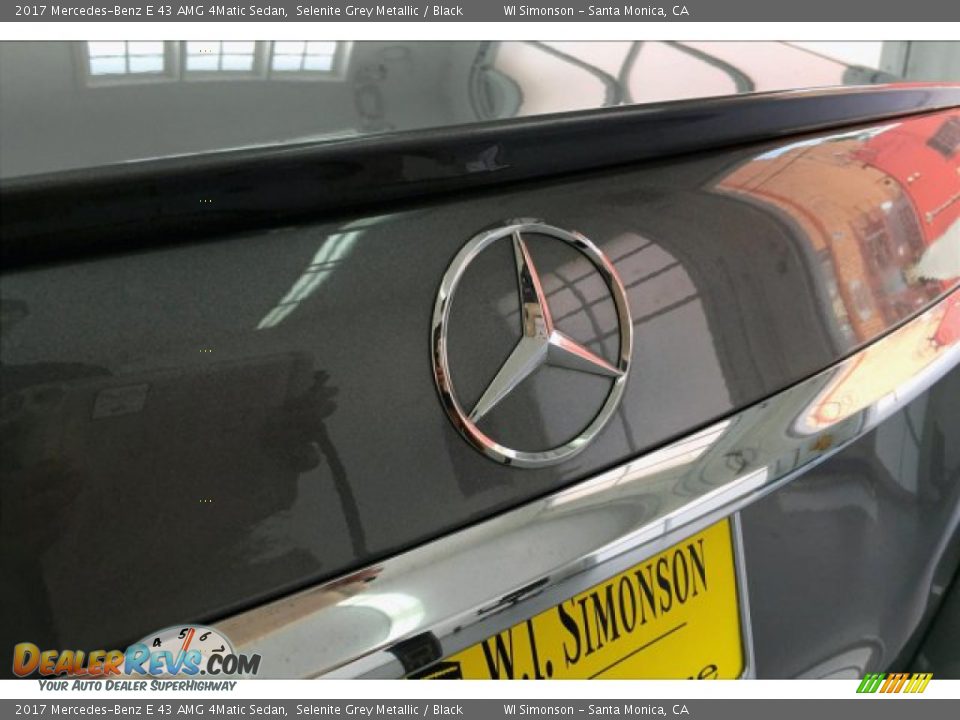 2017 Mercedes-Benz E 43 AMG 4Matic Sedan Selenite Grey Metallic / Black Photo #27