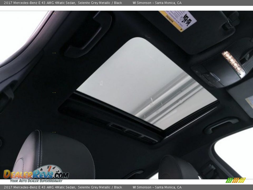 2017 Mercedes-Benz E 43 AMG 4Matic Sedan Selenite Grey Metallic / Black Photo #29
