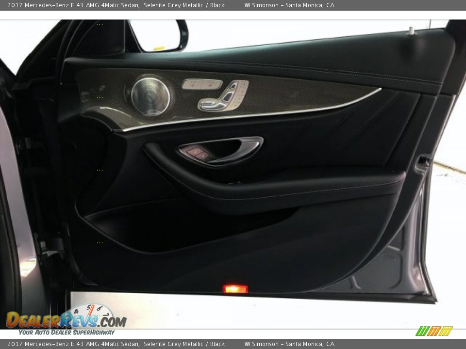 2017 Mercedes-Benz E 43 AMG 4Matic Sedan Selenite Grey Metallic / Black Photo #30