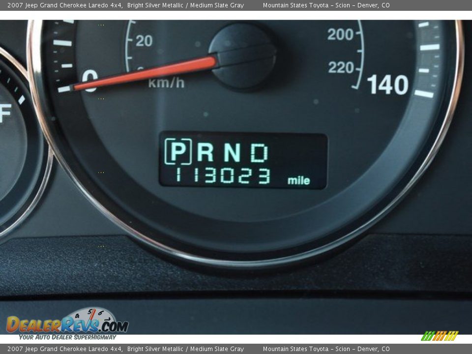 2007 Jeep Grand Cherokee Laredo 4x4 Bright Silver Metallic / Medium Slate Gray Photo #29