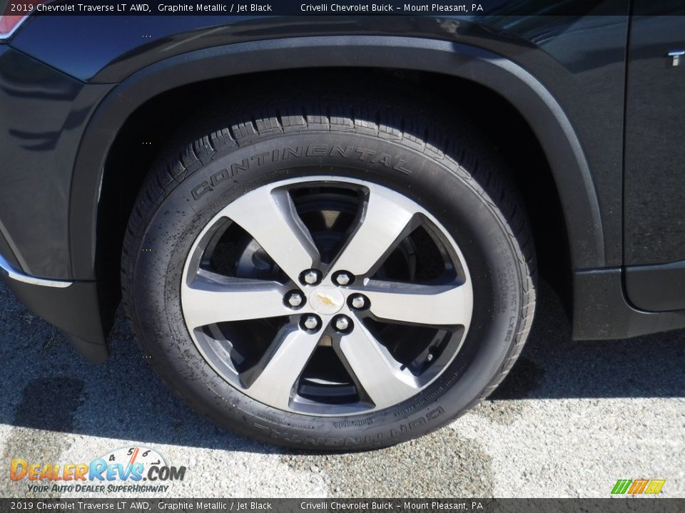 2019 Chevrolet Traverse LT AWD Graphite Metallic / Jet Black Photo #3