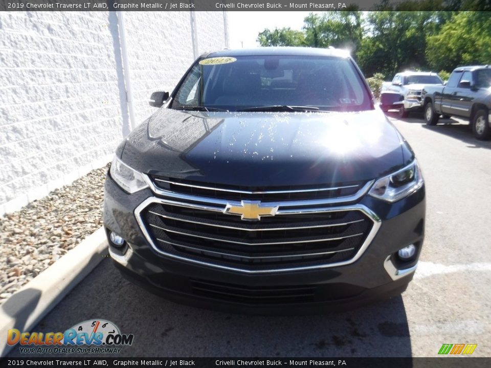 2019 Chevrolet Traverse LT AWD Graphite Metallic / Jet Black Photo #4
