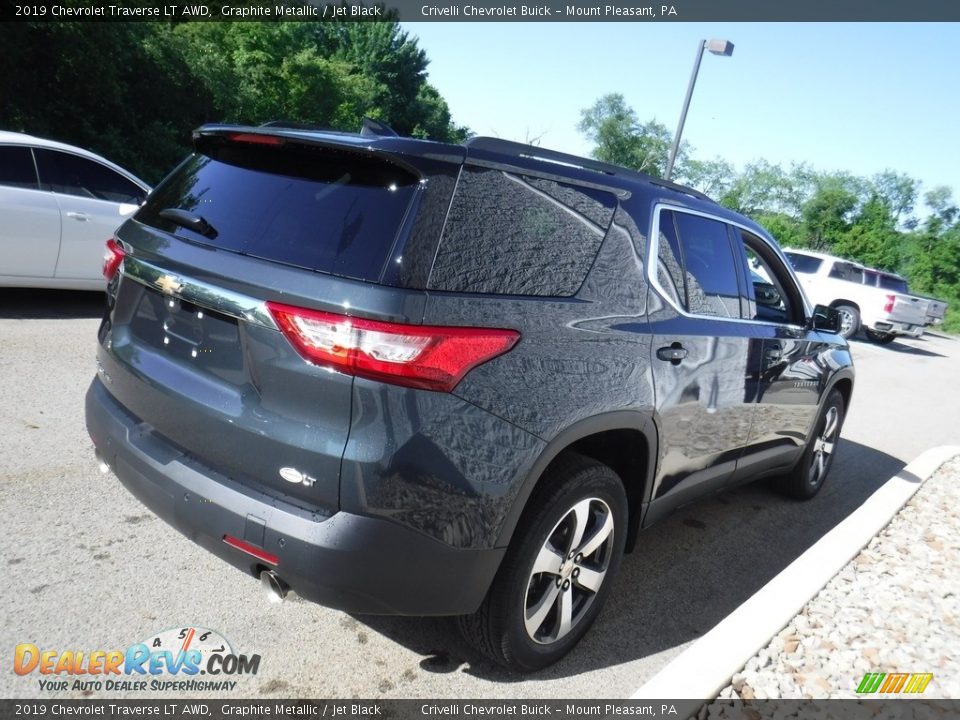 2019 Chevrolet Traverse LT AWD Graphite Metallic / Jet Black Photo #6